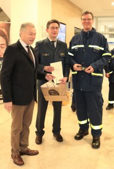 THW-Einsatzkräfte erhalten Bundesflutmedaille - Fluthilfe 2021 © Kreis Paderborn